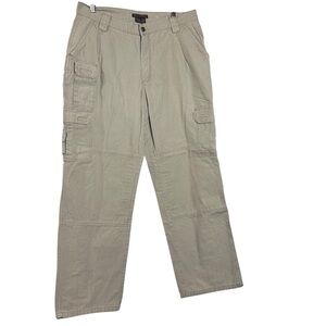 Vtg Royal Robbins Cargo Pants Mens W36 Beige Khaki‎ Utility Work Outdoor READ